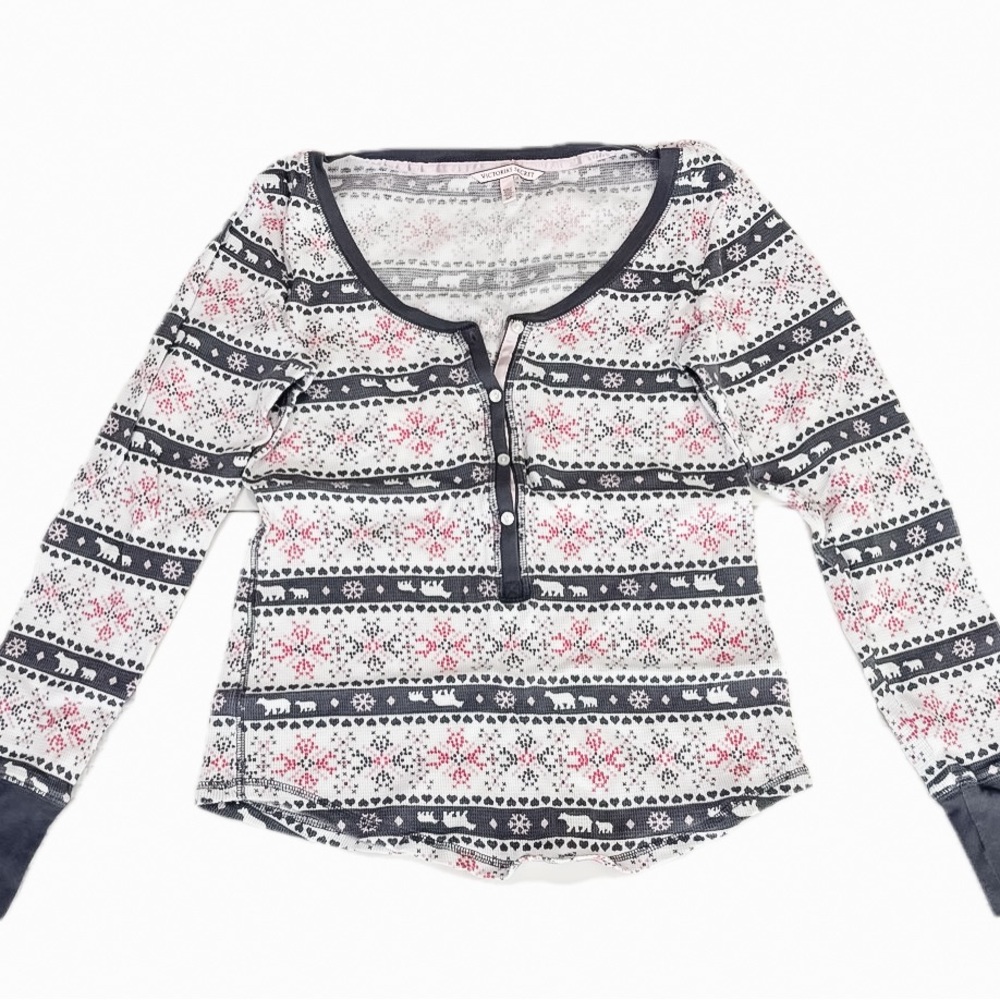 Victoria's Secret Festive Knit Pajama Set